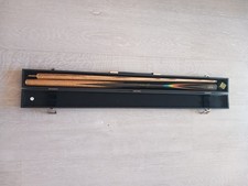 Billiard Pool Cue RILEY ENGLAND Paul Hunte RPH 100 147cm. mit Tasche.
