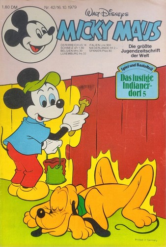 Micky maus heft 1979 - micky,