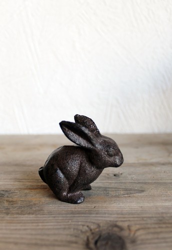 Dekofigur hase hoppelnd - dekofigur,
