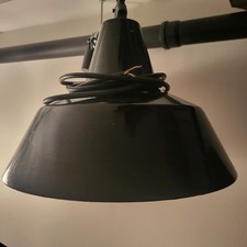 Alte  Fabrik  Lampe  40er