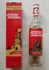 Schierker Feuerstein Kräuter Likör Kräuterlikör 0,7 Liter Deko Leer