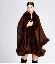 Damen Luxus Elegant V Revers