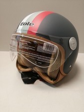 Motorradhelm EOLE Jethelm Blau Rot Weiß Größe L
