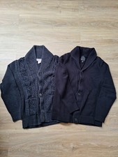 Cardigan Strickweste Set H&M H+M Schalkragen Weste Größe S Pullover