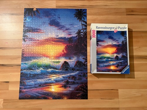 Puzzle sonnenaufgang insel - sonnenaufgang,