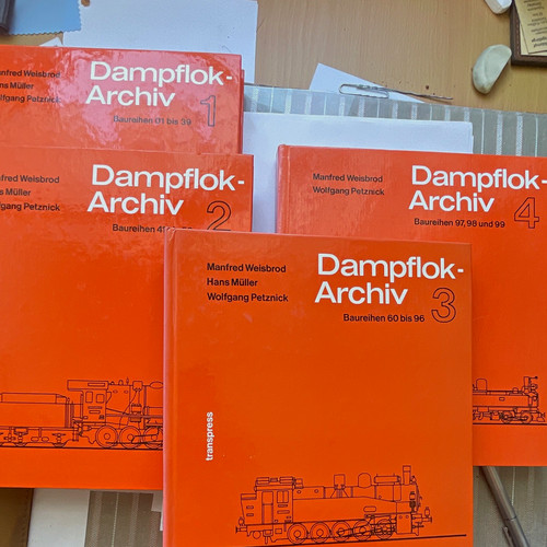Dampflok archiv 4 - dampflok-archiv, 1–4,