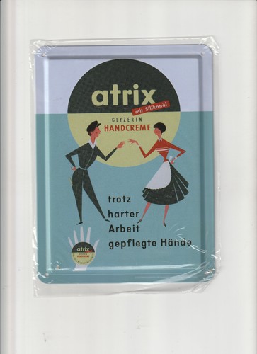 Blechschild retro atrix - retro,
