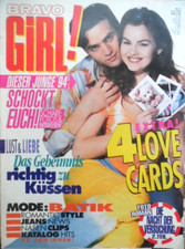BRAVO GIRL 4 - 9.2. 1994 Boys Mode Poster Foto-Roman Batik Luke Michael Jackson