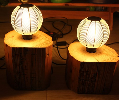 Rustikale tischlampe - rustikale,