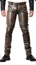 Herren Distressed Braun