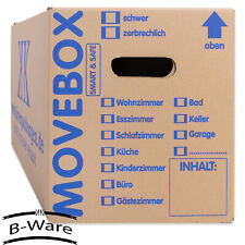 Umzugskartons 2-wellig Umzugskisten doppelter Boden B-Ware Smart & Safe