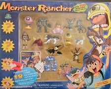 MONSTER RANCHER PLAYMATES - Neu OVP Rarität Inkl. 18 Spielkarten