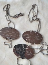 3 x Bundeswehr Erkennungsmarke