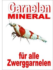 Garnelen Mineral 100 ml für Zwerggarnelen u. Nanobecken sorgt für Farbenpracht