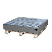 Auffangwanne Stahlwanne 4x200L