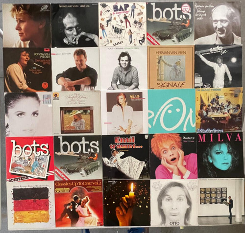 25x vinyl deutsch - de, pop