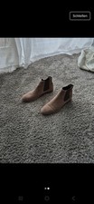 Zign Chelsea Boots Herren, Beige, Wildleder, Größe 43