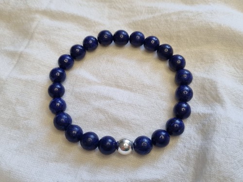 Echtes lapislazuli perlen - lapislazuli,