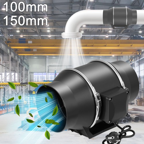 ø150mm ø100mm rohrventilator - Ø150mm,