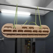 Kletter-Hangboard zum Aufbau von Kernstärke/Wandbehang/ Kletter-Griffbrett DE/