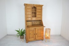 schöner Landhaus Sekretär mit Aufbau im Jugendstil in Weichholz massiv