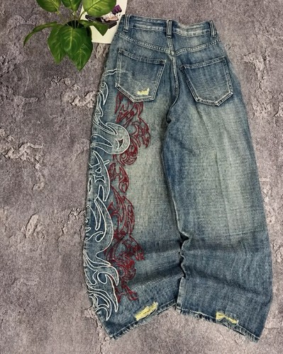 Y2k baggy hip hop - hip, leg
