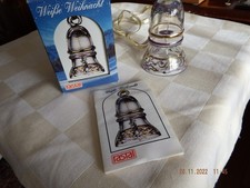 Weihnachtsglocke aus Glas