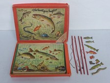 altes Spiel Kinderspiel Gesellschaftsspiel DDR Die lustigen Angler Angelspiel