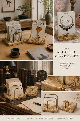 Art deco schreibtischgarnitur - deco,