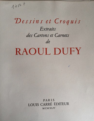 Raoul dufy zeichnungen und - raoul,