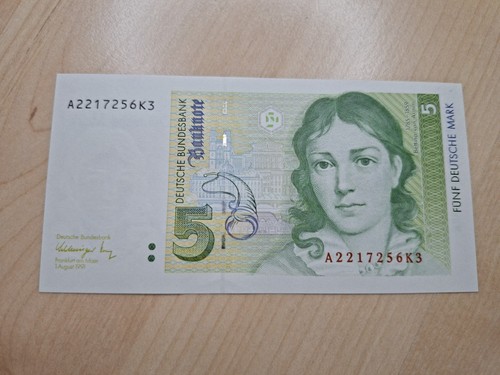 Geldschein deutsche mark - deutsche,