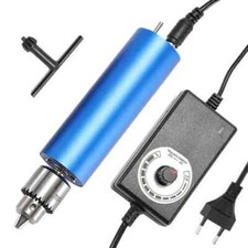 Mini Elektrisch Drill Bohrmaschine Handbohrmaschine Handbohrer mit EU Netzteil