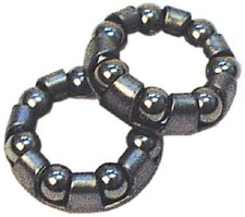 Fahrradnabe Kugelring Nabe Hinterrad Lager Ø 25mm Kugeln Ø6.35mm Set mit 2 Stück