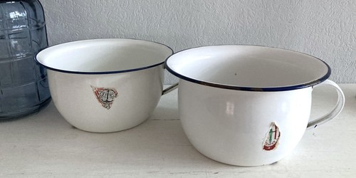 Emaille nachttopf vintage - x,