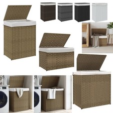 Polyrattan Wäschekorb mit