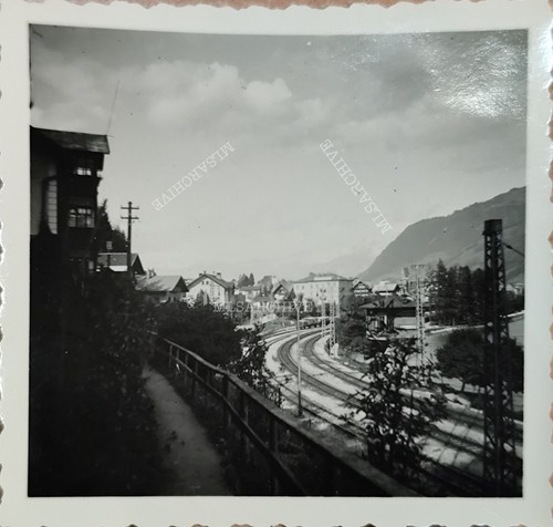 Foto bahnhof zell 1940 - foto,