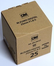 OM System M.Zuiko Digital ED 25mm F1.8 II Schwarz MFT Olympus Objektiv