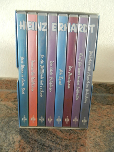 Dvd box heinz erhardt - dvd-8, erhardt*