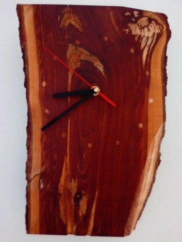 Wanduhr kaminuhr handgefertigt - wanduhr,