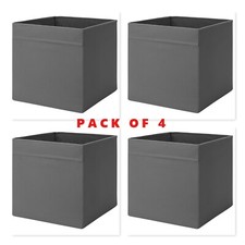 4x IKEA Drona Rosa Blumen Aufbewahrungsboxen Rosali Cath Kidston Würfel Kallax Einheit Neu