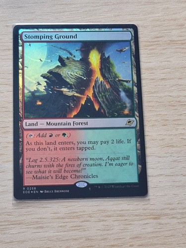 Mtg stomping ground - stomping,