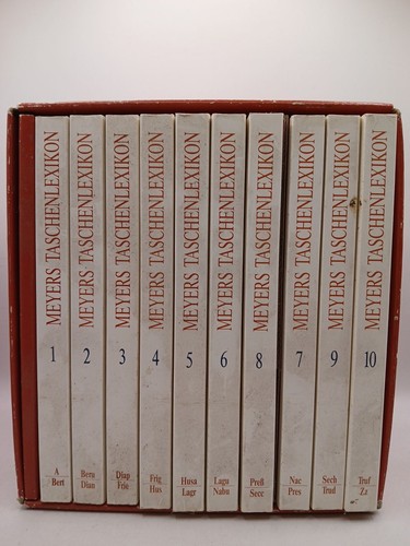 Meyers taschenlexikon 10 - taschenlexikon, in