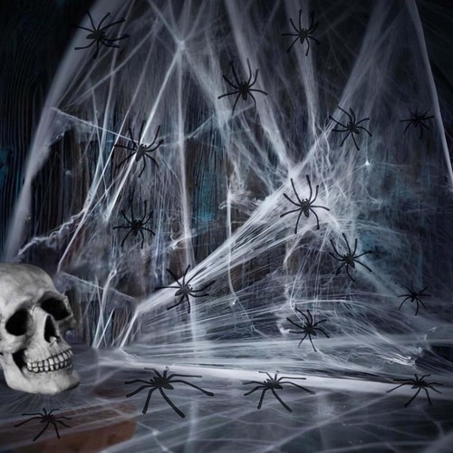 Halloween spinnennetz deko - halloween,