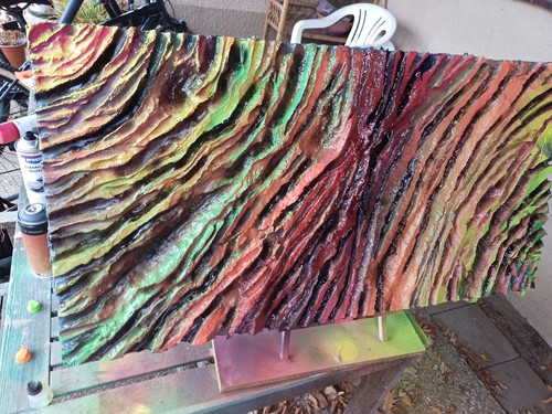 Rinde vom regenbogen baum - rinde,