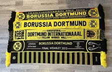 5x BVB Borussia Dortmund 1909 / Sammelauflösung / Webschal / Seidenschal NEU #64