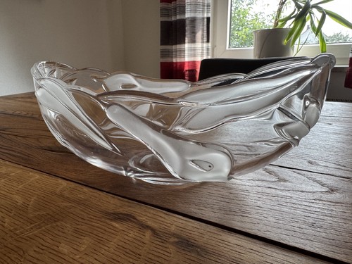 Deko schale aus - glas, (lbh: