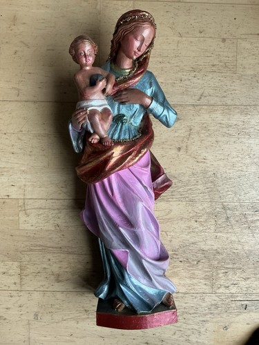 Antike heiligenfigur madonna - antike,