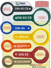 KANISTERSCHLÜSSEL HANDSCHLÜSSEL ÖFFNER DECKEL KANISTER OPENER WRENCH HILFE HELP