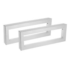 2x 350 mm Edelstahl Wandkonsole Handtuchhalter Regalhalter Regalträger Konsolen