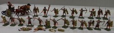 Aufstellfiguren Kunststoff 2,8 cm - 25 bemalte Figuren Römische Krieger /97